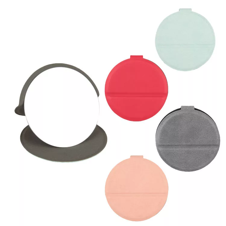 Round Handheld Makeup Mirror